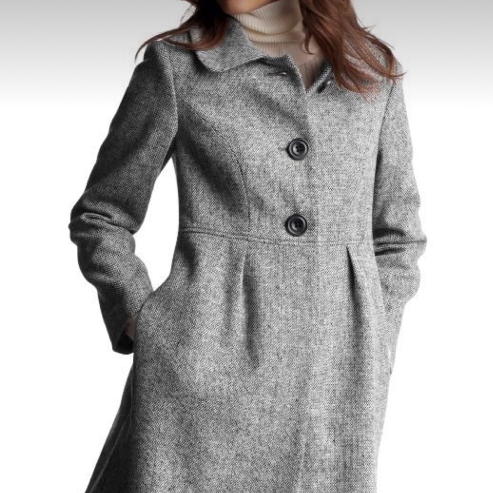 COPY - Gap Tweed Dress Coat